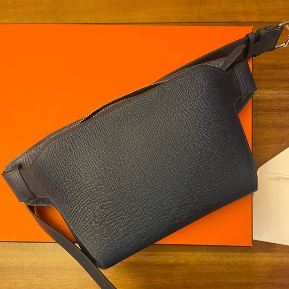 Hermes Citybag belt bag, bleu de malte - Picture 3 of 6